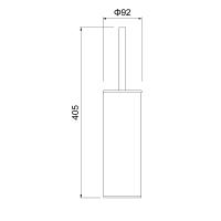 Щетка для туалета настенно-напольная Timo Saona 13161/00 хром