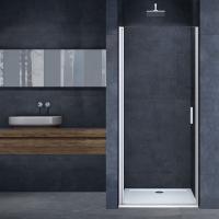 Душевая дверь VDP-3AL700CL 700х1950 профиль хром стекло прозрачное VINCEA