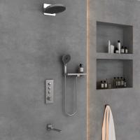 Душевой комплект термостатический встраиваемый, с поворотным изливом, трехрежимный  цвет хром VSFW-433TI1RCH VINCEA