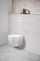 Унитаз подвесной безободковый VT1-14 белый 550х365х395 VINCEA