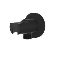 Держатель ручного душа с подводом воды цвет черный VSC-31MB VINCEA