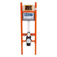 Инсталляция BelBagno EXPERT 40 для подвесного унитаза, 1130х400х150 мм, со смывным бачком скрытого монтажа, фронтальное управление, крепление к стене в комплекте  BB004-40 EXPERT BelBagno