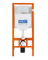 Кнопка смыва BelBagno MARMI, цвет-белый 150х230х65 BB009-MR-BIANCO BelBagno