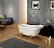Отдельностоящая, классическая акриловая ванна 1700x800x830 BB04 BelBagno
