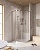 Душевой уголок, радиальный RELAX-304-R-2-90-C-CR 900x900x2000 Cezares